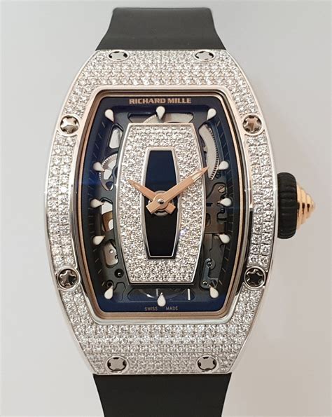 richard mille black gold|richard mille diamond watch price.